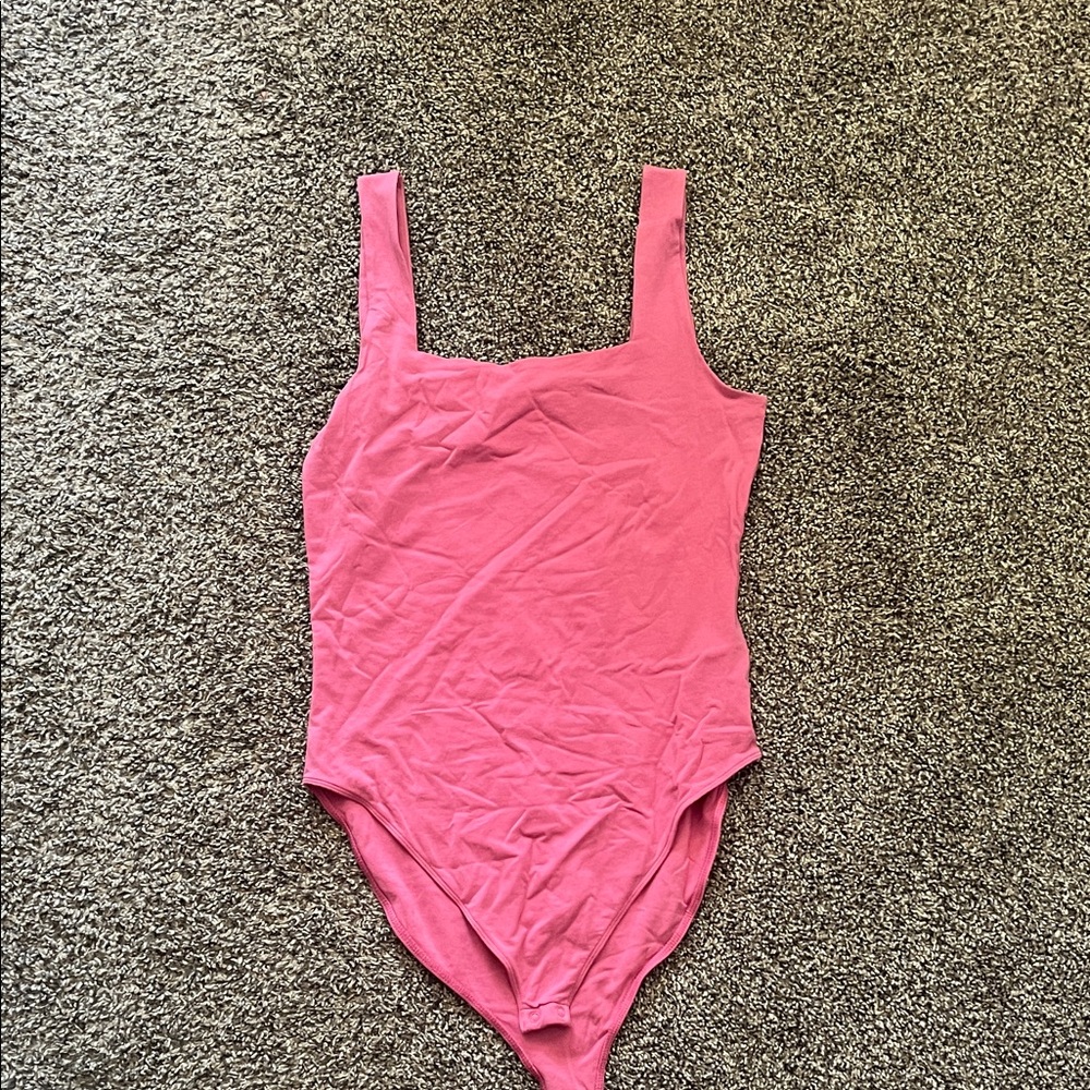 Women’s One-Piece Pink Bodysuit